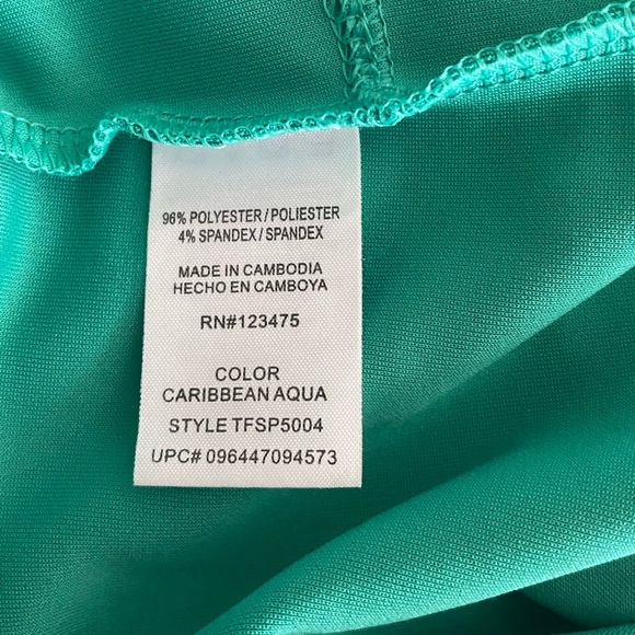 3/$15! In the Mix - Caribbean Aqua Pencil Bodycon Mini Skirt - Size Small - Picture 6 of 6